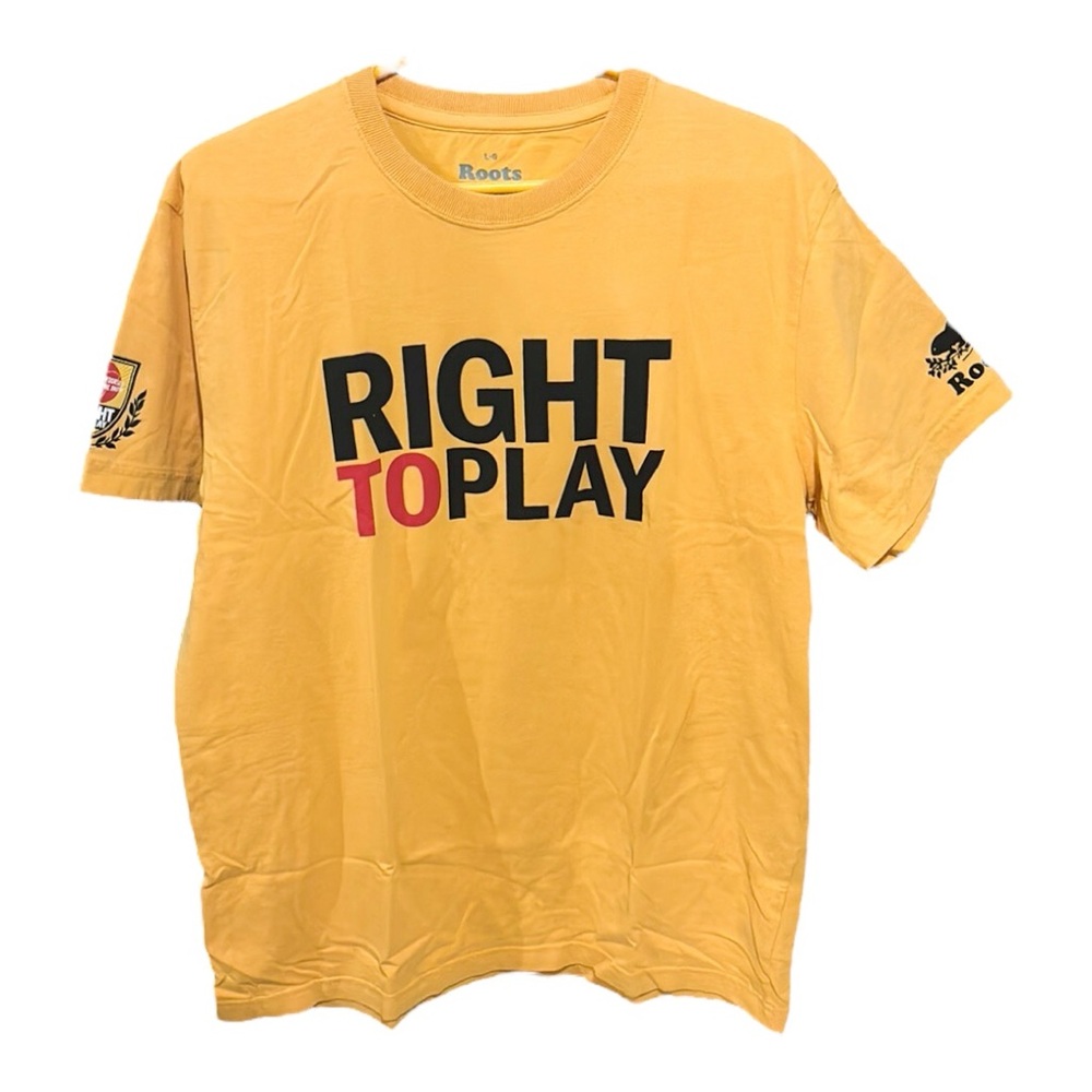 Roots Right to Play Tee Shirt